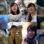 スカートめくりパンチラで純白パンティのお姉さんたちを盗撮した動画